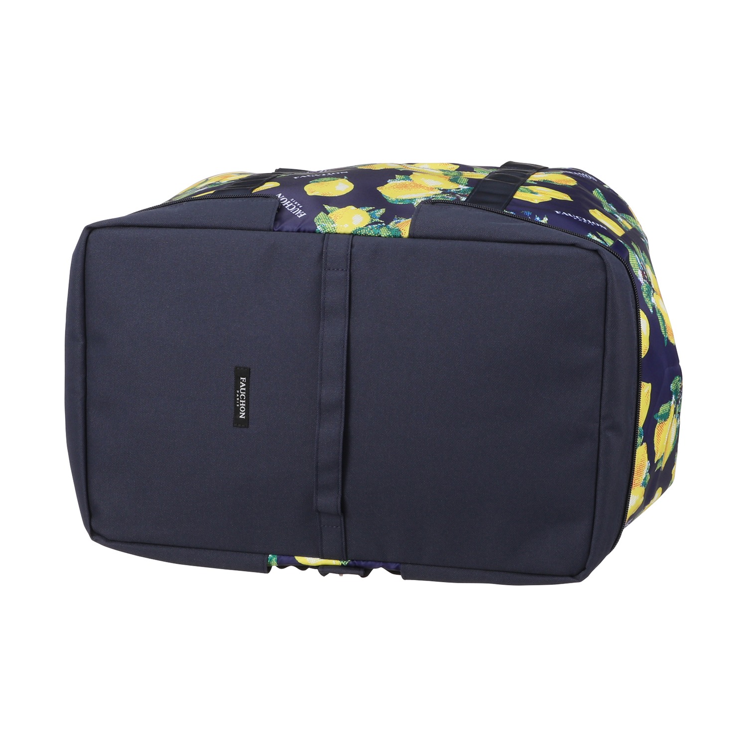 フォション プリント柄 ポケッタブル 保冷レジかご対応バッグ