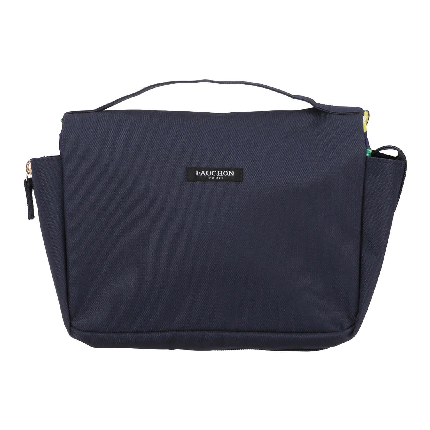 フォション プリント柄 ポケッタブル 保冷レジかご対応バッグ