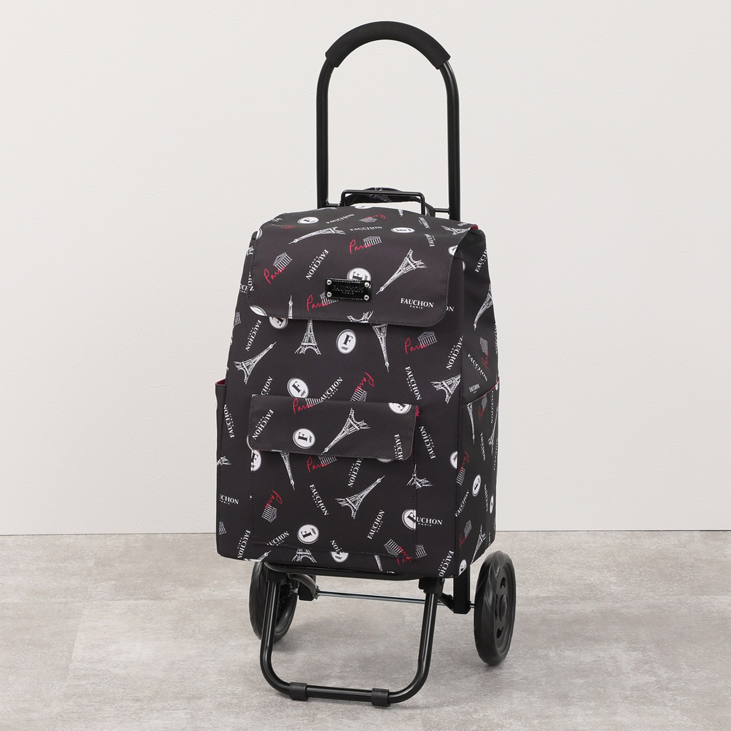 フォション プリント柄 保冷ショッピングカート