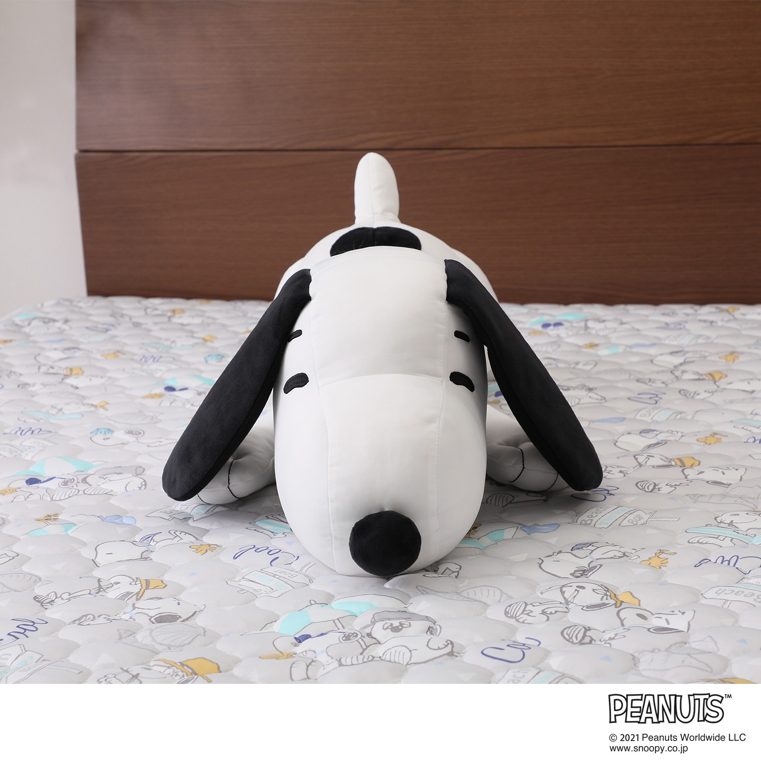 西川 スヌーピー ひんやり抱きまくら