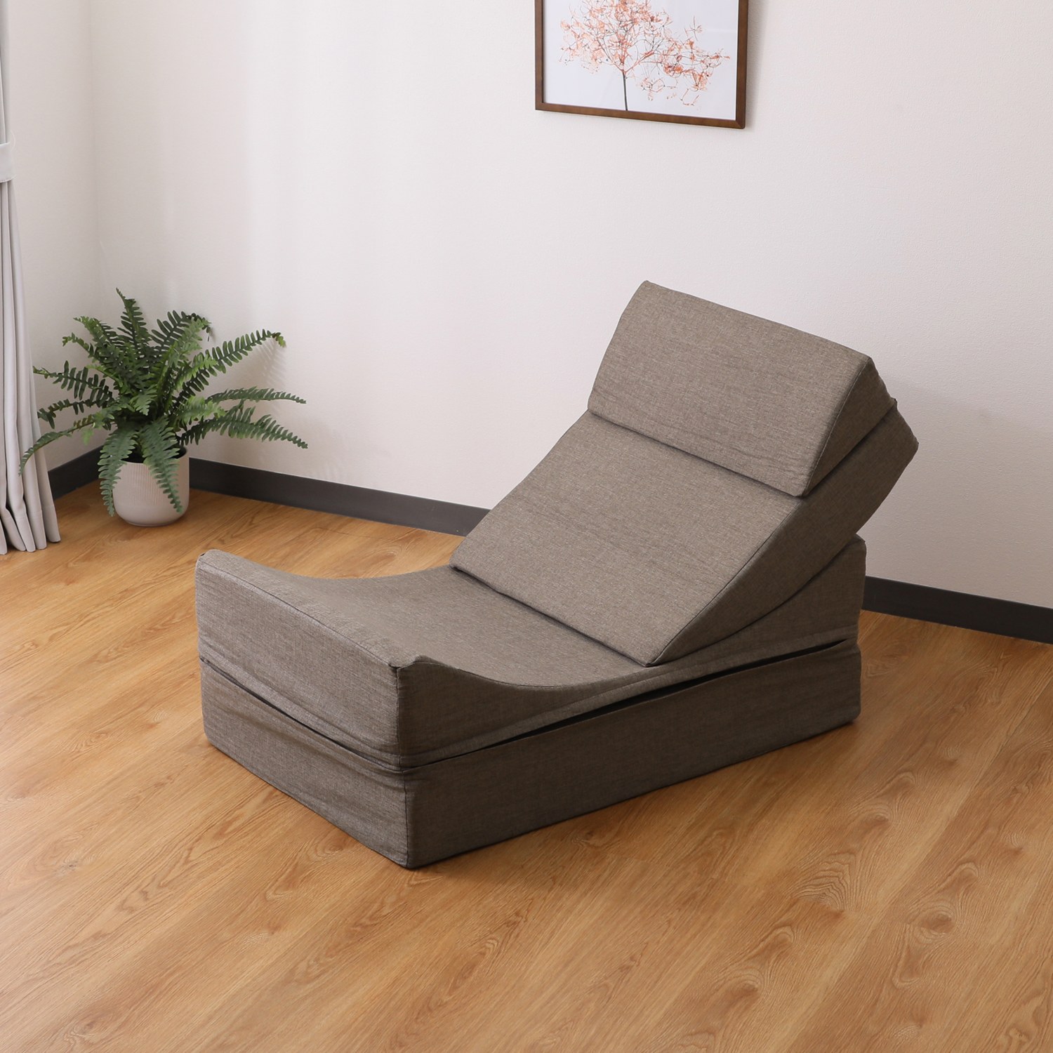 Ｈ＆Ｊ 座って、寝転んで快適！ ４ウェイ仕様 リラキューブソファー