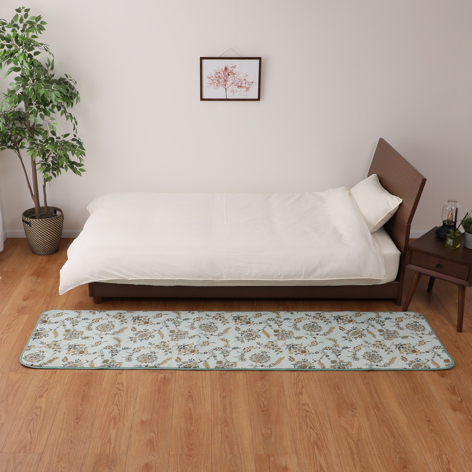 ＜ロングマット　ロング＞大津毛織 洗える、軽量、あたたかい 吸湿発熱ホットテックス カーペット 