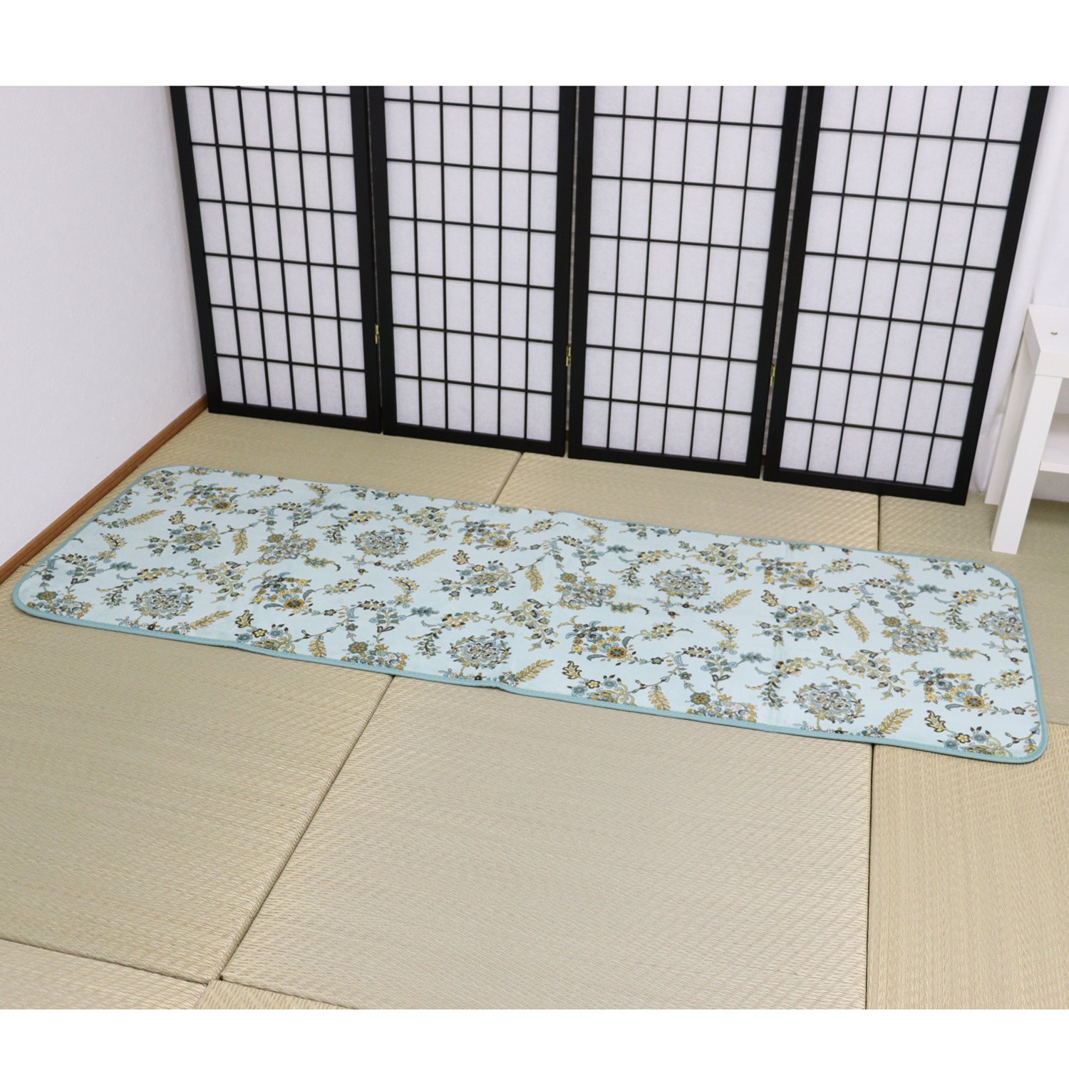 ＜ロングマット　ロング＞大津毛織 洗える、軽量、あたたかい 吸湿発熱ホットテックス カーペット 