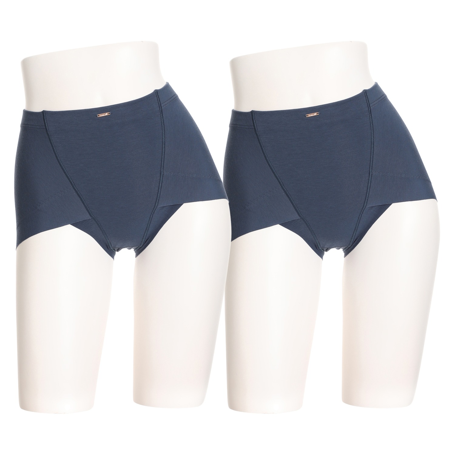 サラコレクション 綿混 消臭 フレックスムーブ ショーツガードル 同色２枚セット 