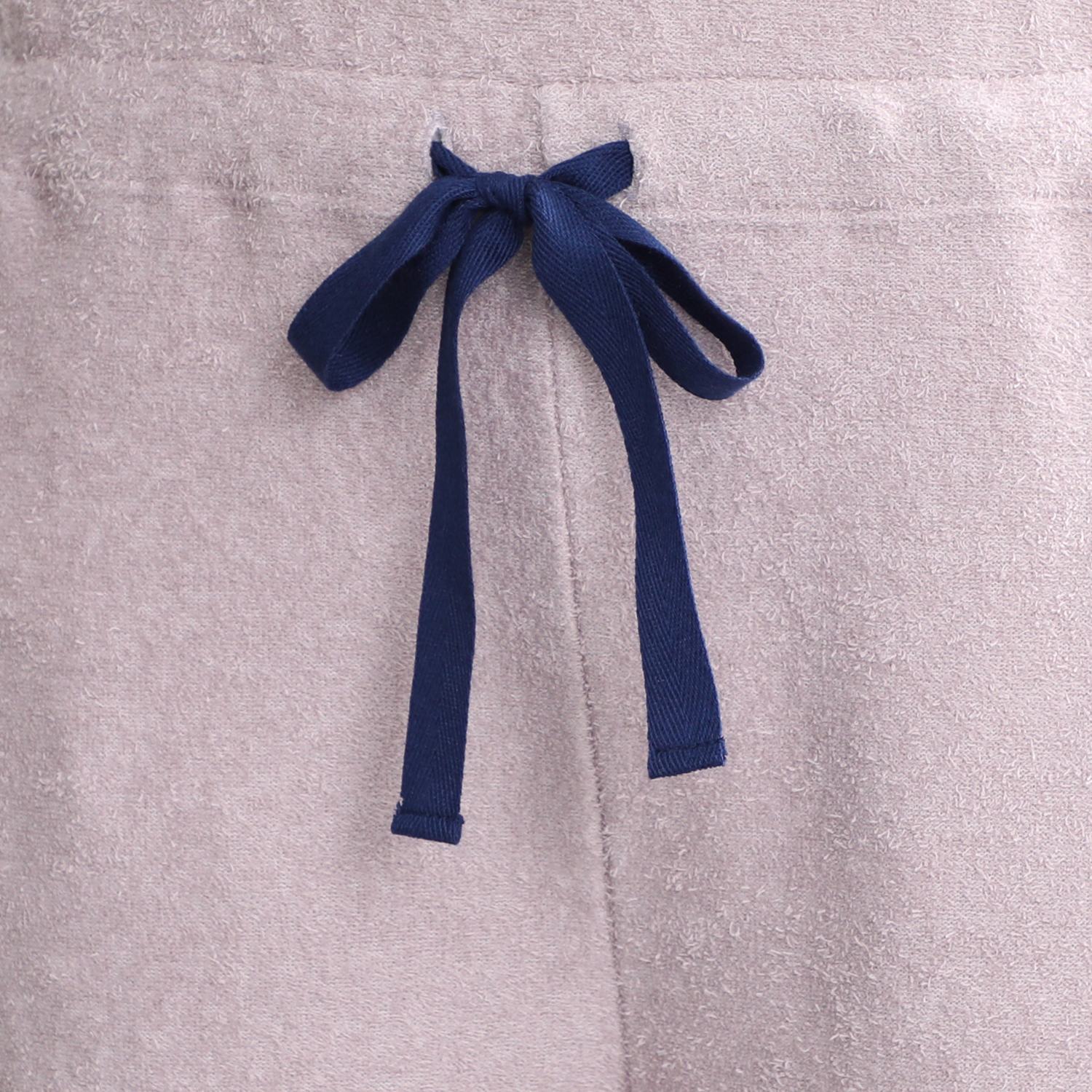 ソデス オールシーズン対応！ 両面ニットパイル ノースリーブ オールインワン