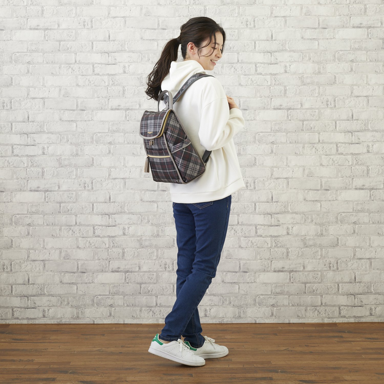 キンロックアンダーソン タータンチェック タウンリュック