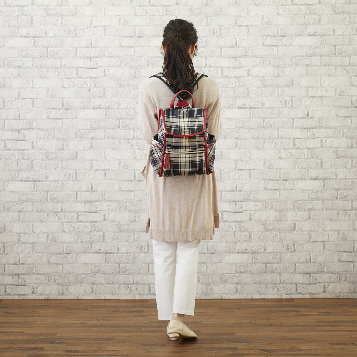 キンロックアンダーソン タータンチェック タウンリュック