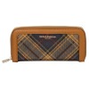 キンロックアンダーソン タータンチェック ラウンドファスナー ウォレット