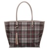 キンロックアンダーソン タッセルチャーム付 タータンチェック トートバッグ