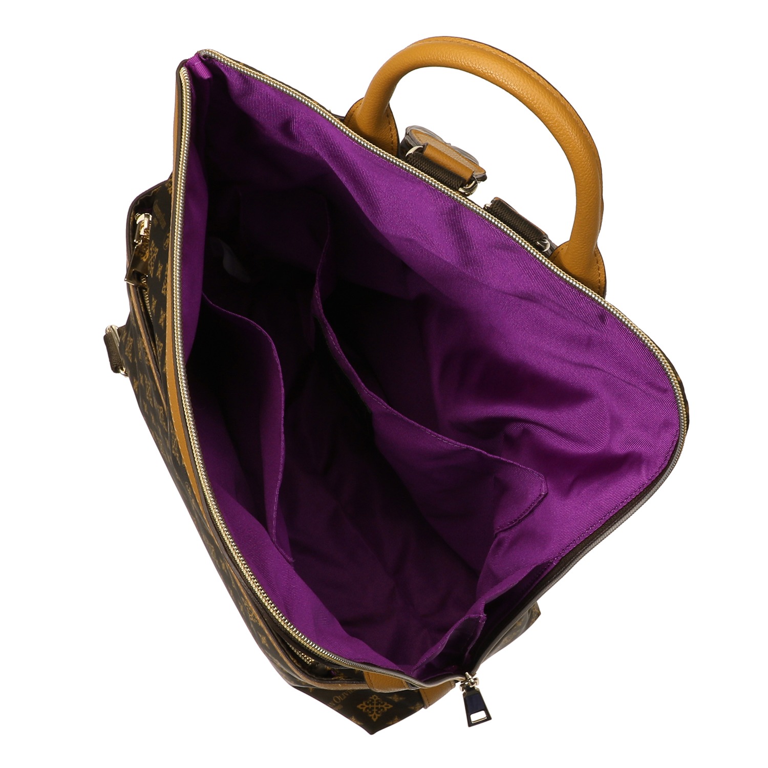 クリスチャン　オリビエ はっ水 モノグラムプリント タウンリュック