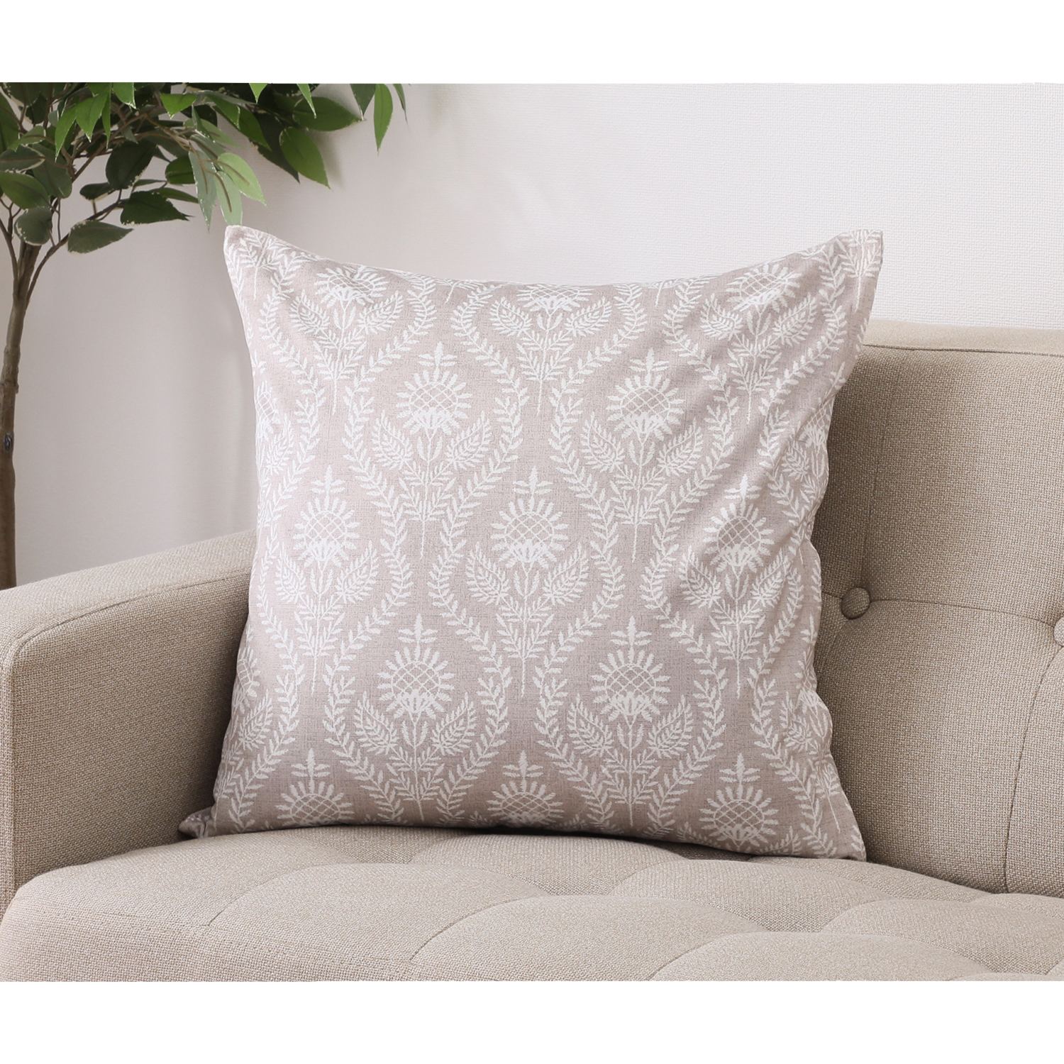 大津毛織 お好みで２色選べる！ スーパーファインペイント クッションカバー２枚組