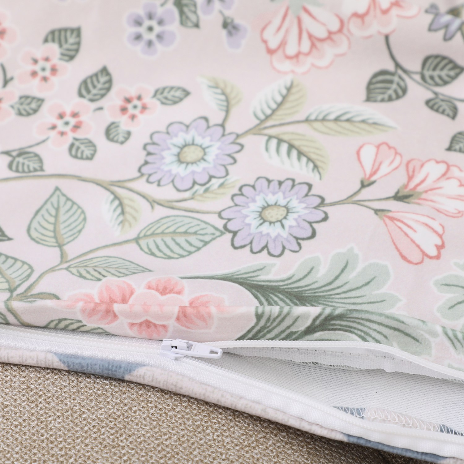 大津毛織 お好みで２色選べる！ スーパーファインペイント クッションカバー２枚組