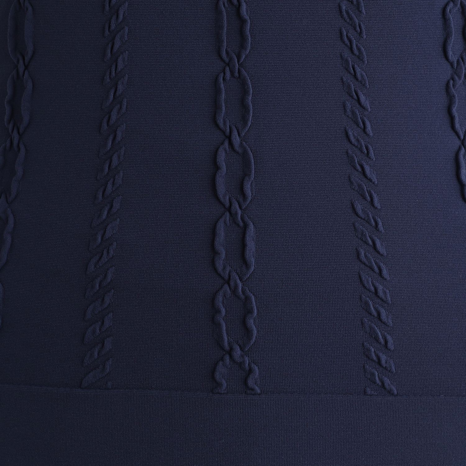 ドルチェ　ドンナ Ｖネック チェーンジャガード ロングスリーブ