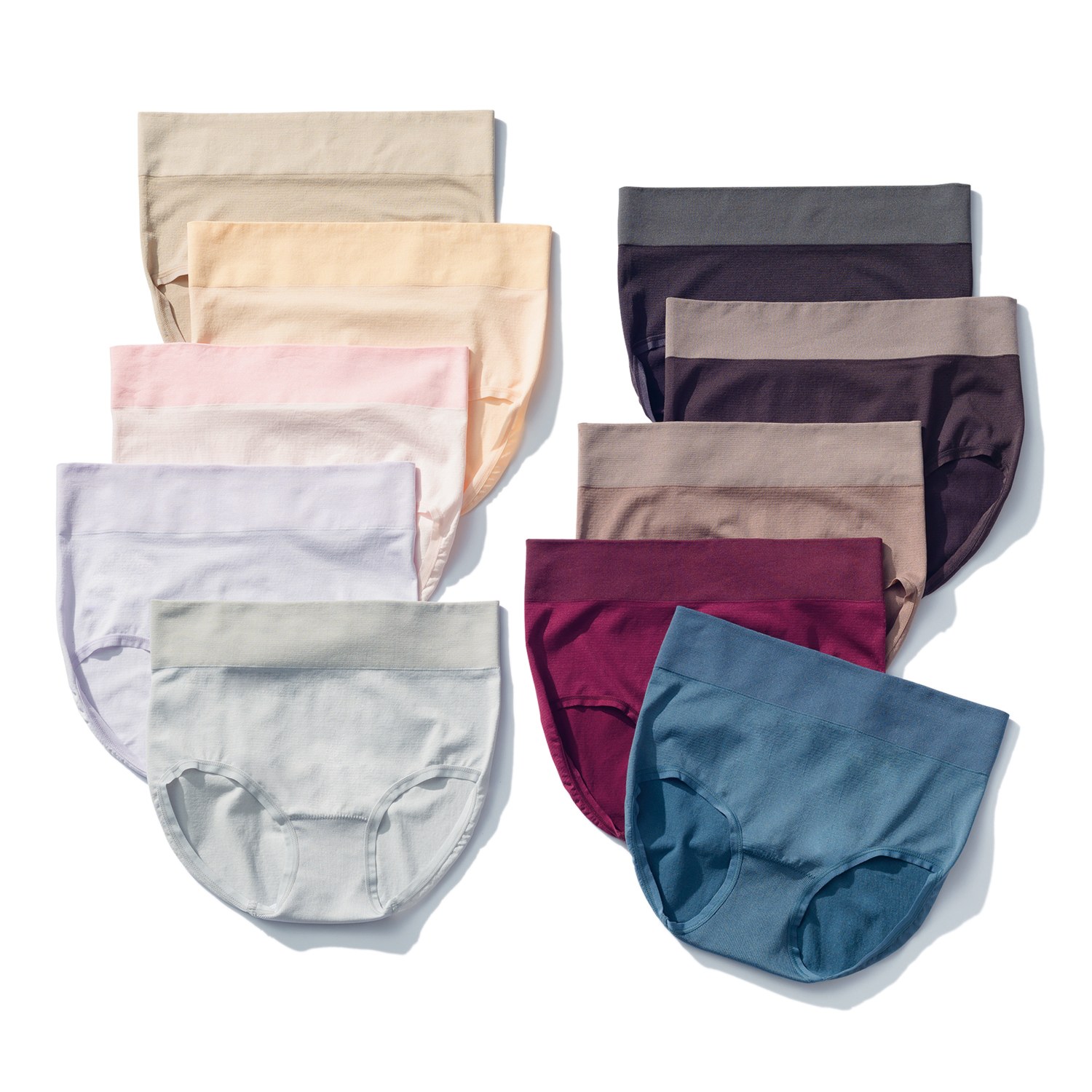 美人工房 しなやかフィット 深ばきショーツ５枚セット