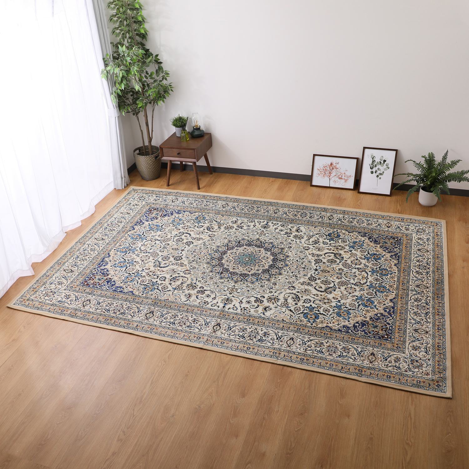 ＜２１０×３１０ｃｍ＞イタリア製 ペルシャンデザイン カーペット “ナイン” 