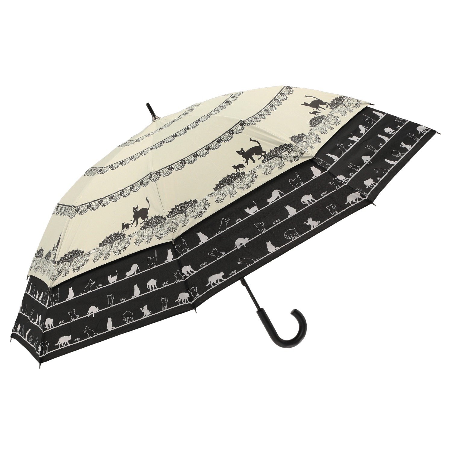 小さい傘が大きく広がる！ ワイドアップ傘