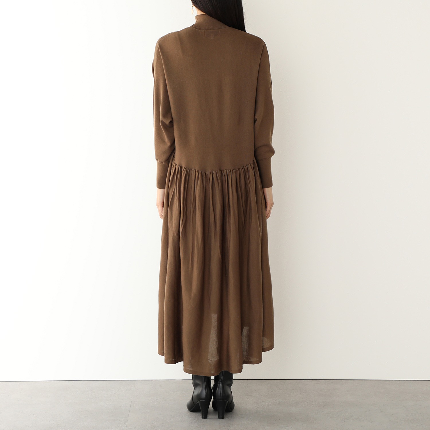 ロベルタディカメリーノ ファッション ニット ワンピース ロベルタディカメリーノ レッドレーベル 通販 テレビショッピングのショップチャンネル レッドレーベル ウール混 ハイネック ニットワンピース 特価new Www Knu Com Ua