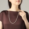 プレミアムパール ベビー貝パール オペラタイプ ロングネックレス