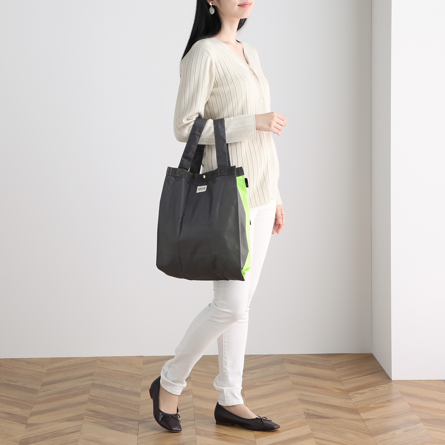 ルートート リュックにもなる はっ水エコバッグ “セオルーショッパー”＆ボトルホルダー