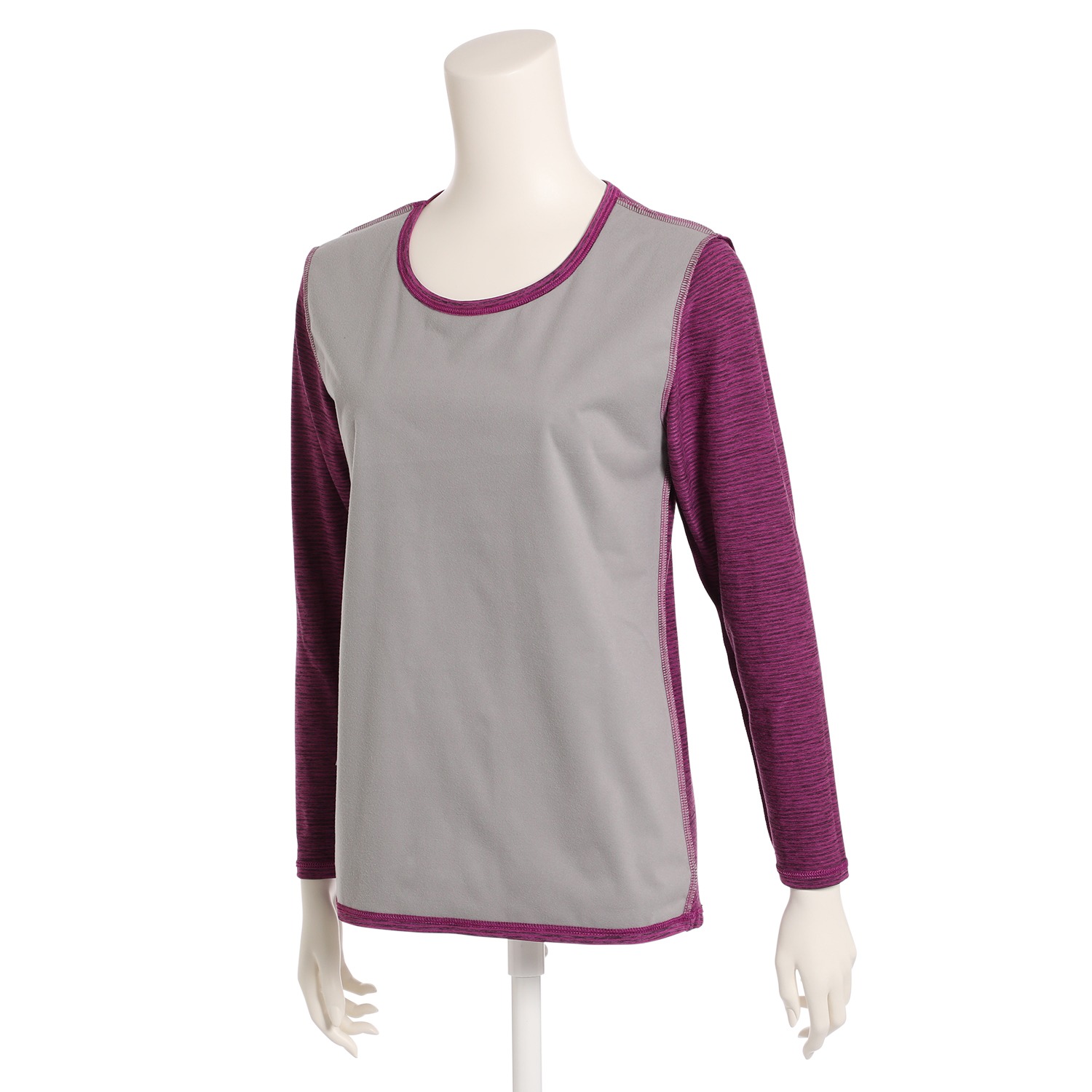 ブリーズテックス 防風 ラウンドネック 長袖インナー３枚セット