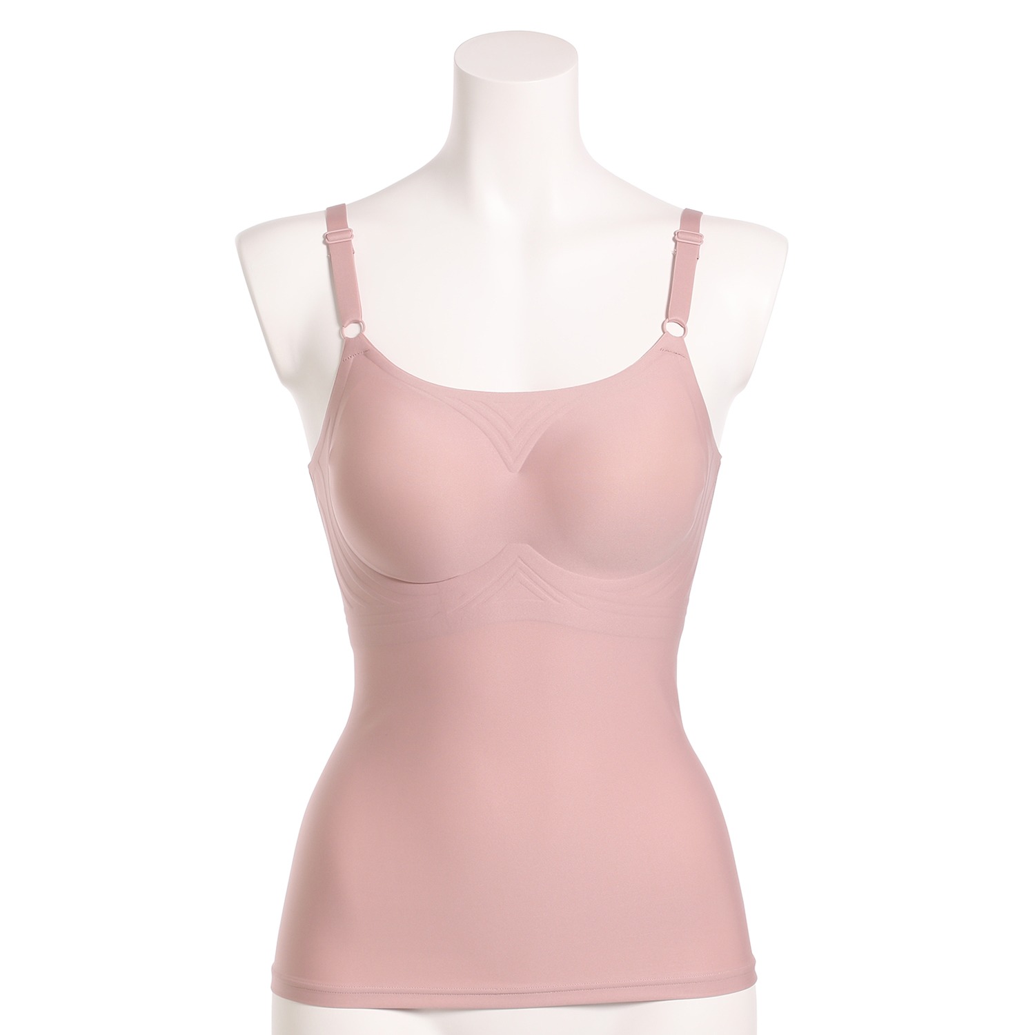 きれいになろう スルふわ！ ボンディング カップ付キャミソール