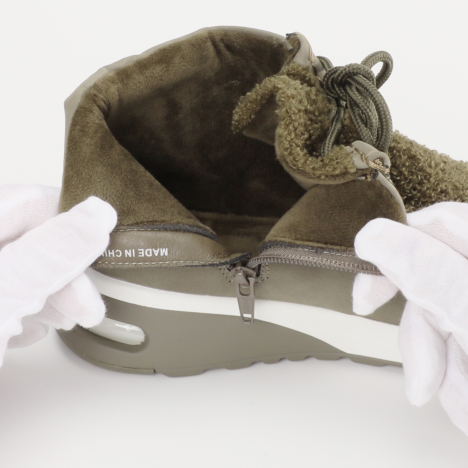 モズ 防水 サイドファスナーデザイン 軽量ブーツ