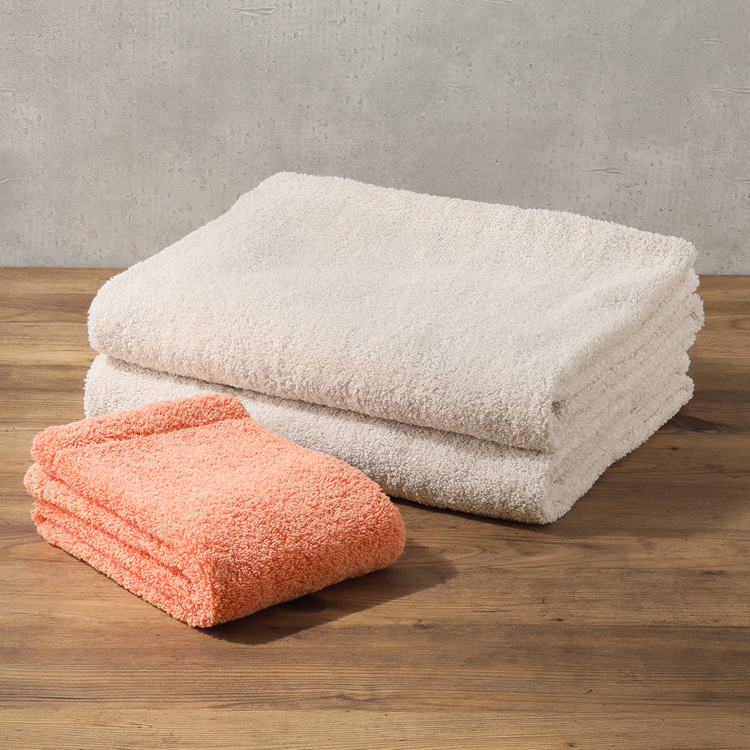 エアーかおる オーガニック バスタオル２枚＆フェイスタオルセット