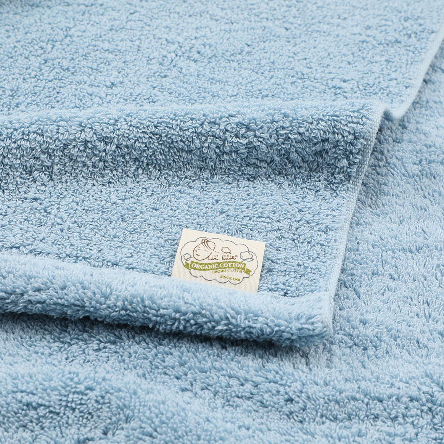 エアーかおる オーガニック バスタオル２枚＆フェイスタオルセット