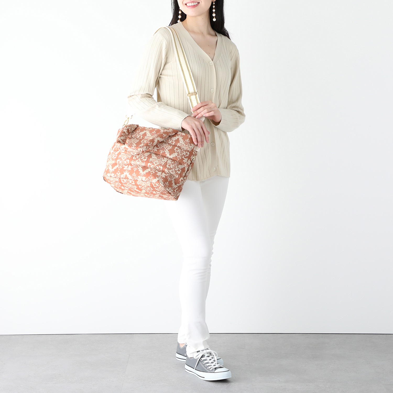 ルートート ２０周年記念！ “フェザールーデリ” トートバッグ＆ポシェット ショルダーストラップ付 ３点セット