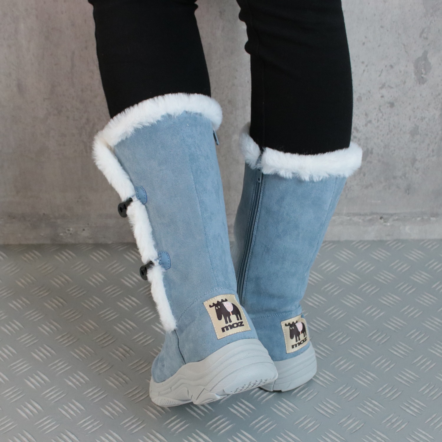 モズ 軽量・防水 ロングブーツ