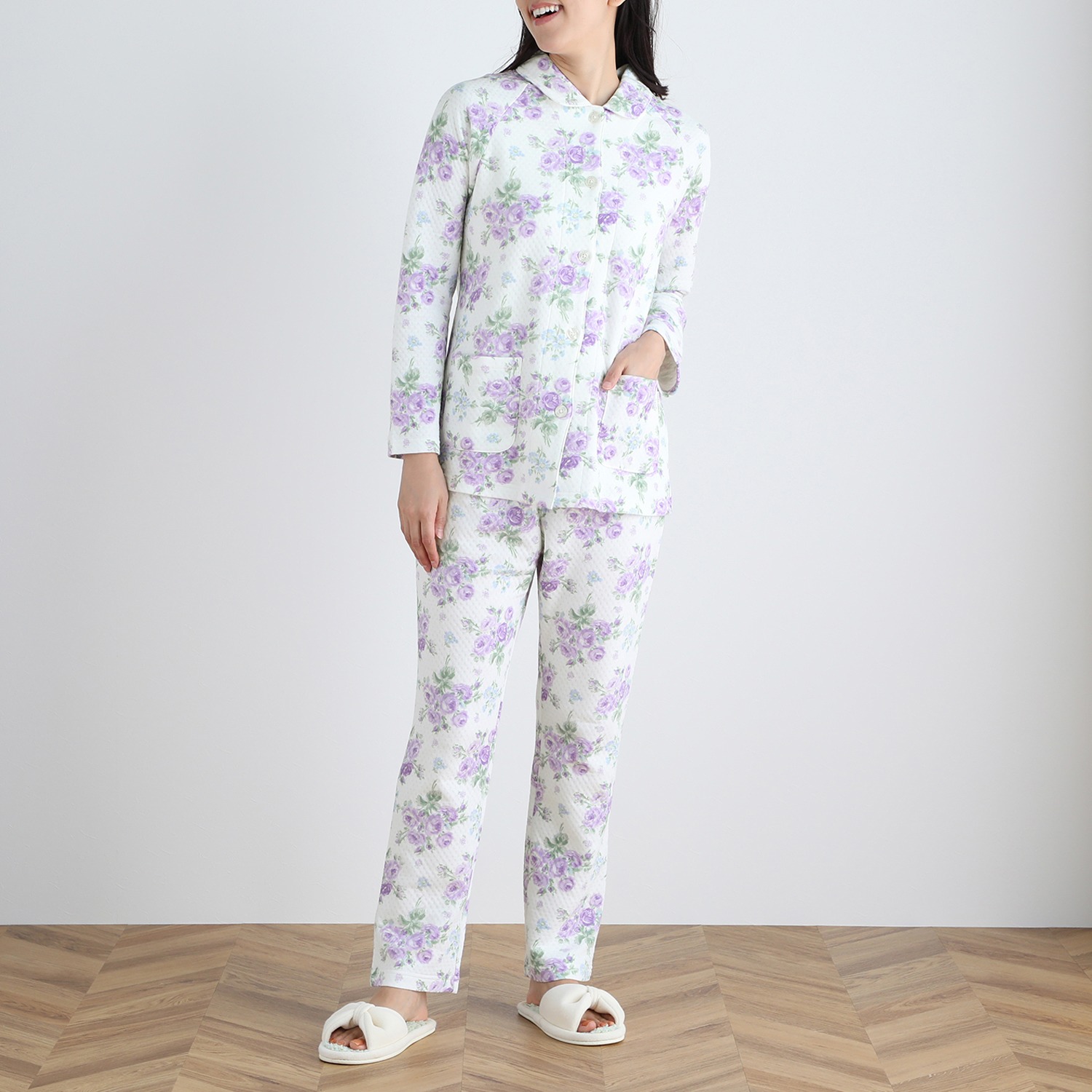 ローラアシュレイ バンチェッドロージス パジャマ