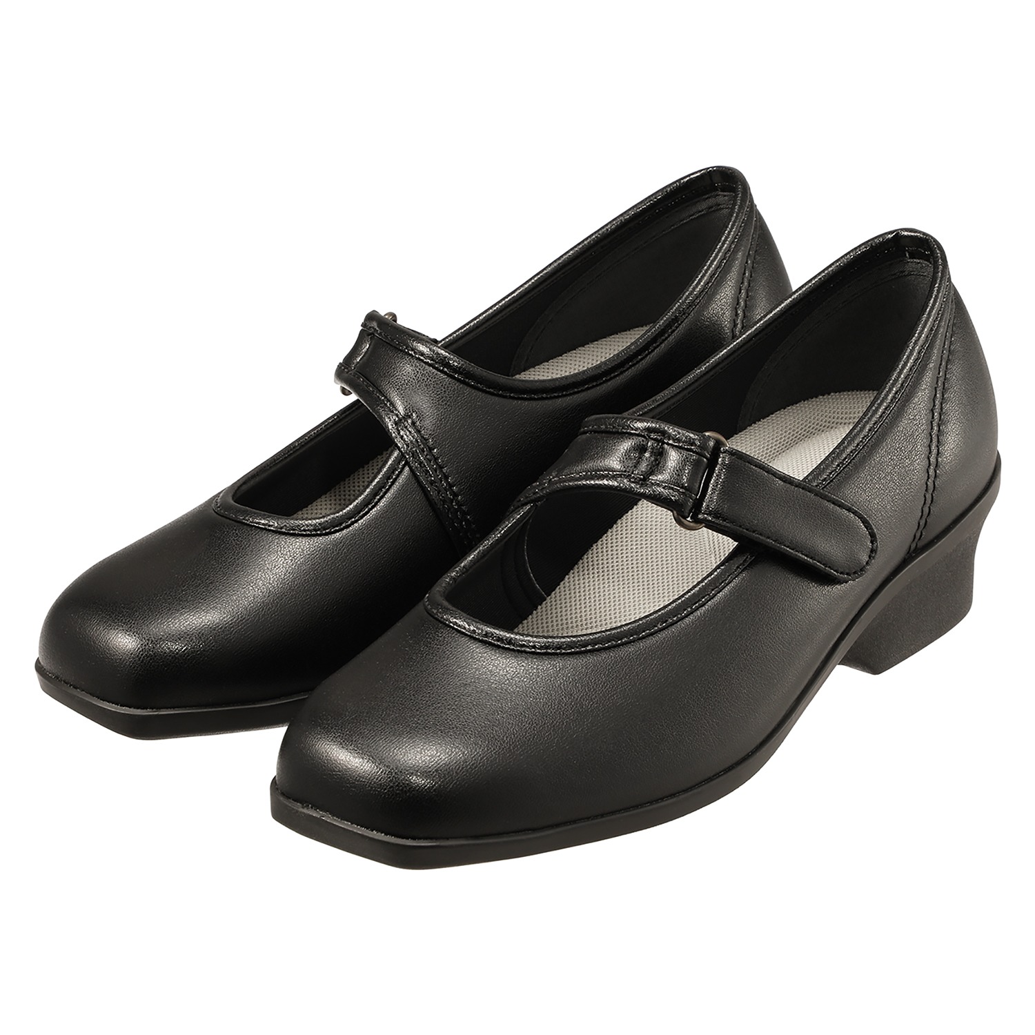 快歩主義 斜めストラップ コンフォートシューズ