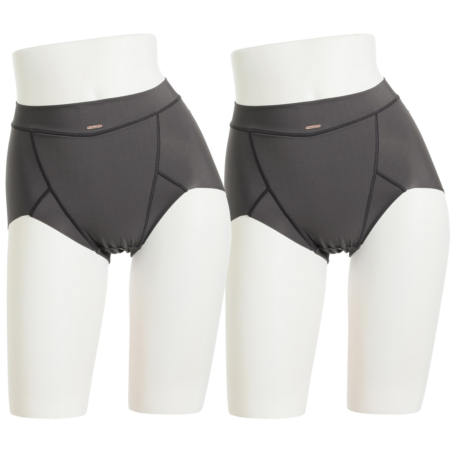 サラコレクション 綿混 フレックスムーブ ショーツガードル 同色２枚セット