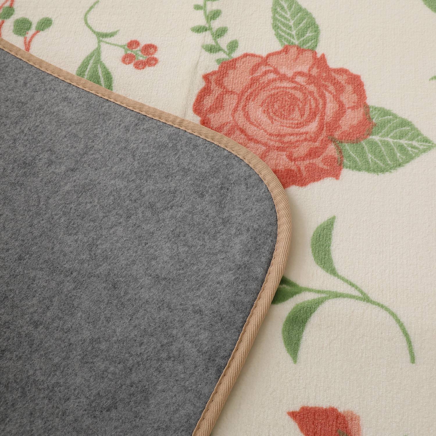 ＜２畳用サイズ＞フランネルカバー 保温マット付 ホットカーペット 