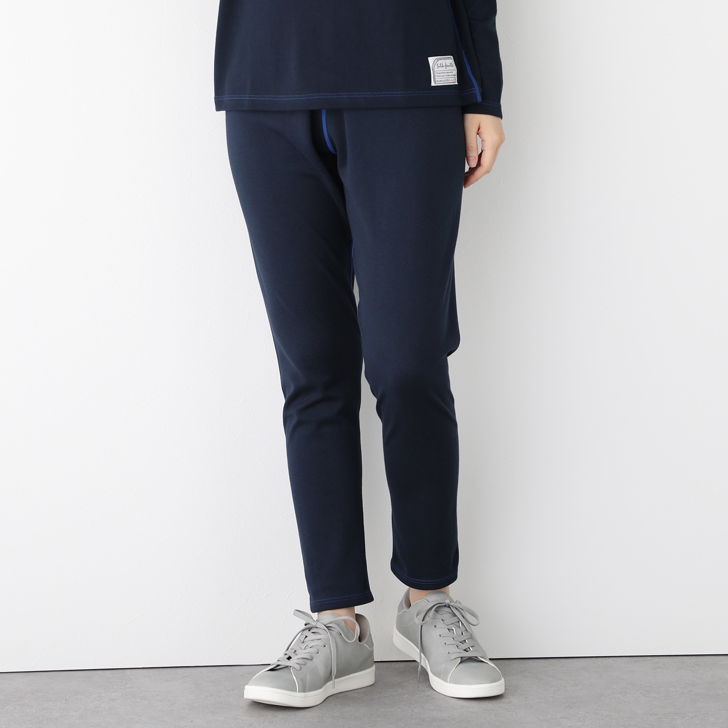 ココ・カラ 極上肌側シルク レギンスパンツ