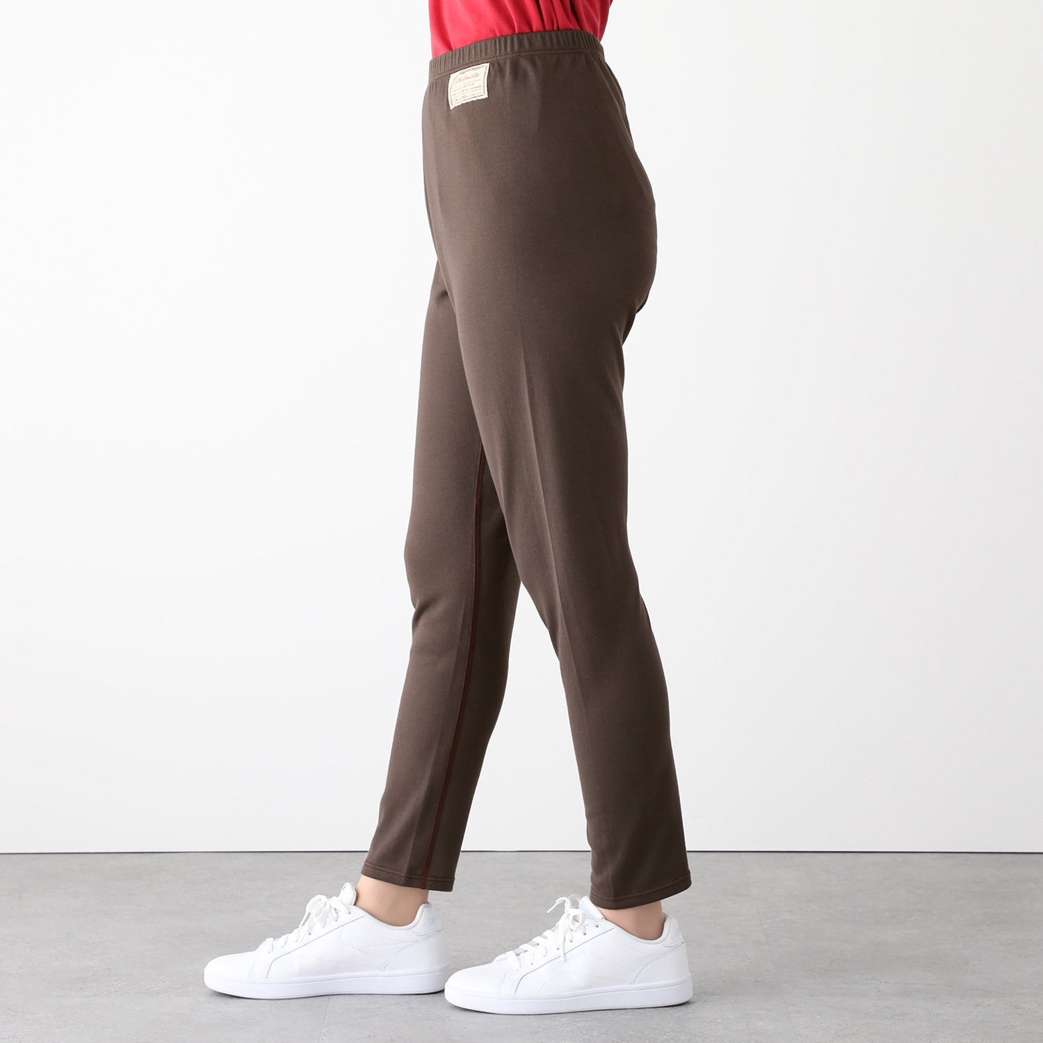 ココ・カラ 極上肌側シルク レギンスパンツ