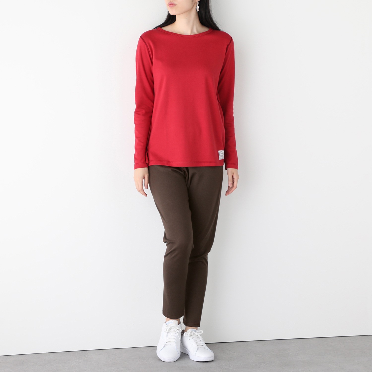 ココ・カラ 極上肌側シルク レギンスパンツ