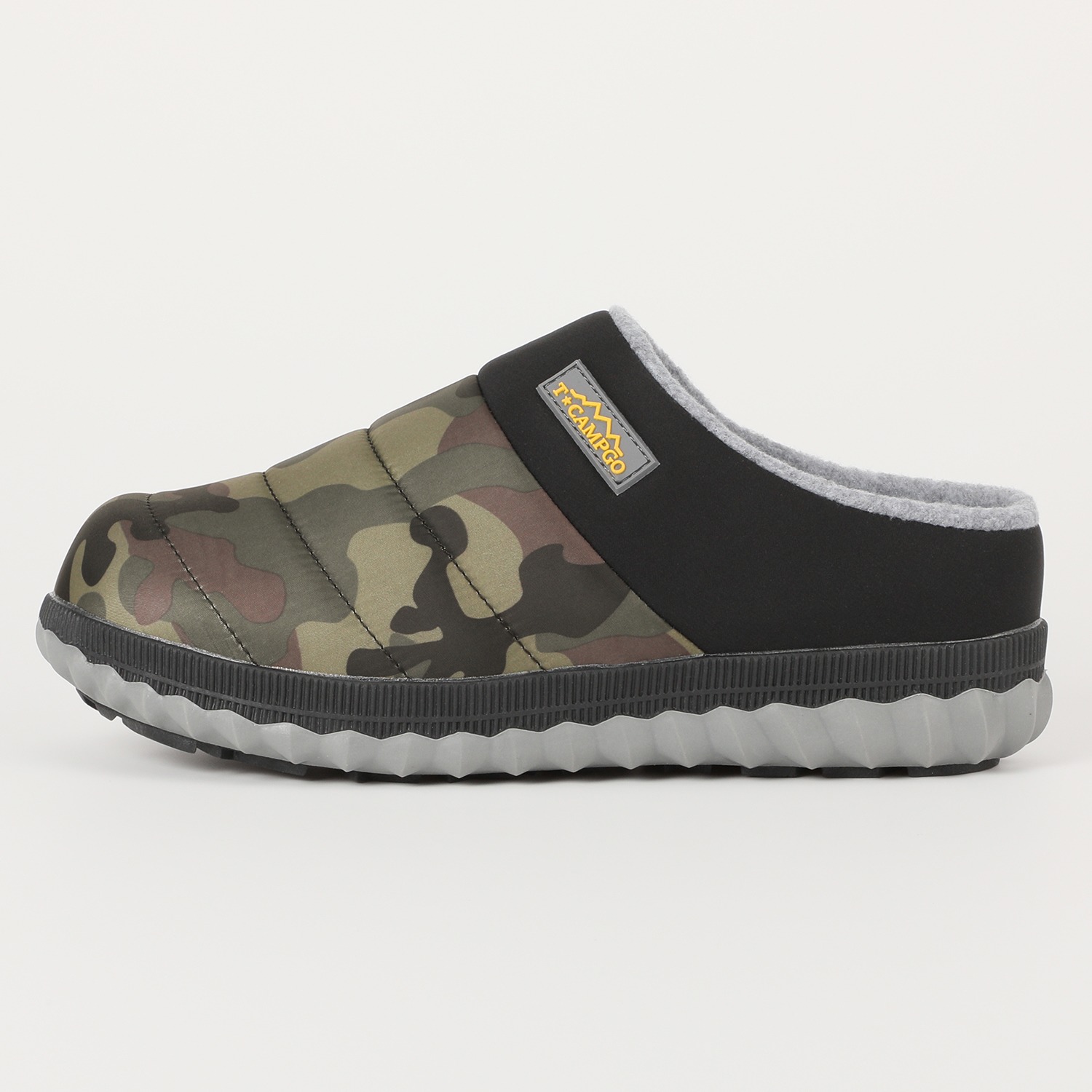 トーキョーキャンプゴー ナイロンキルティング ふわふわインソール サボシューズ