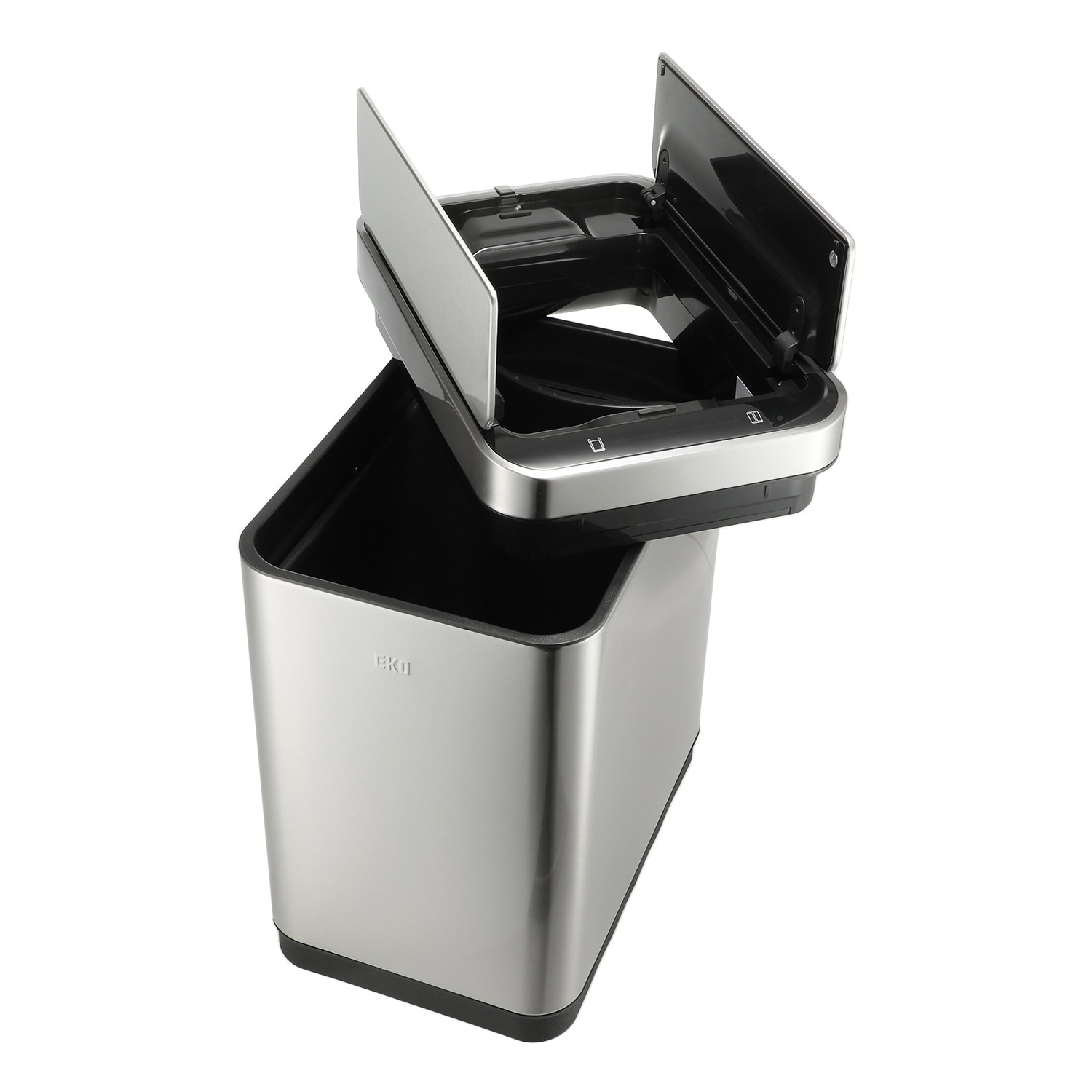 ＜２０Ｌ＞ＥＫＯ 手をかざして自動開閉！ ステンレスセンサーゴミ箱 デラックスファントム センサービン 