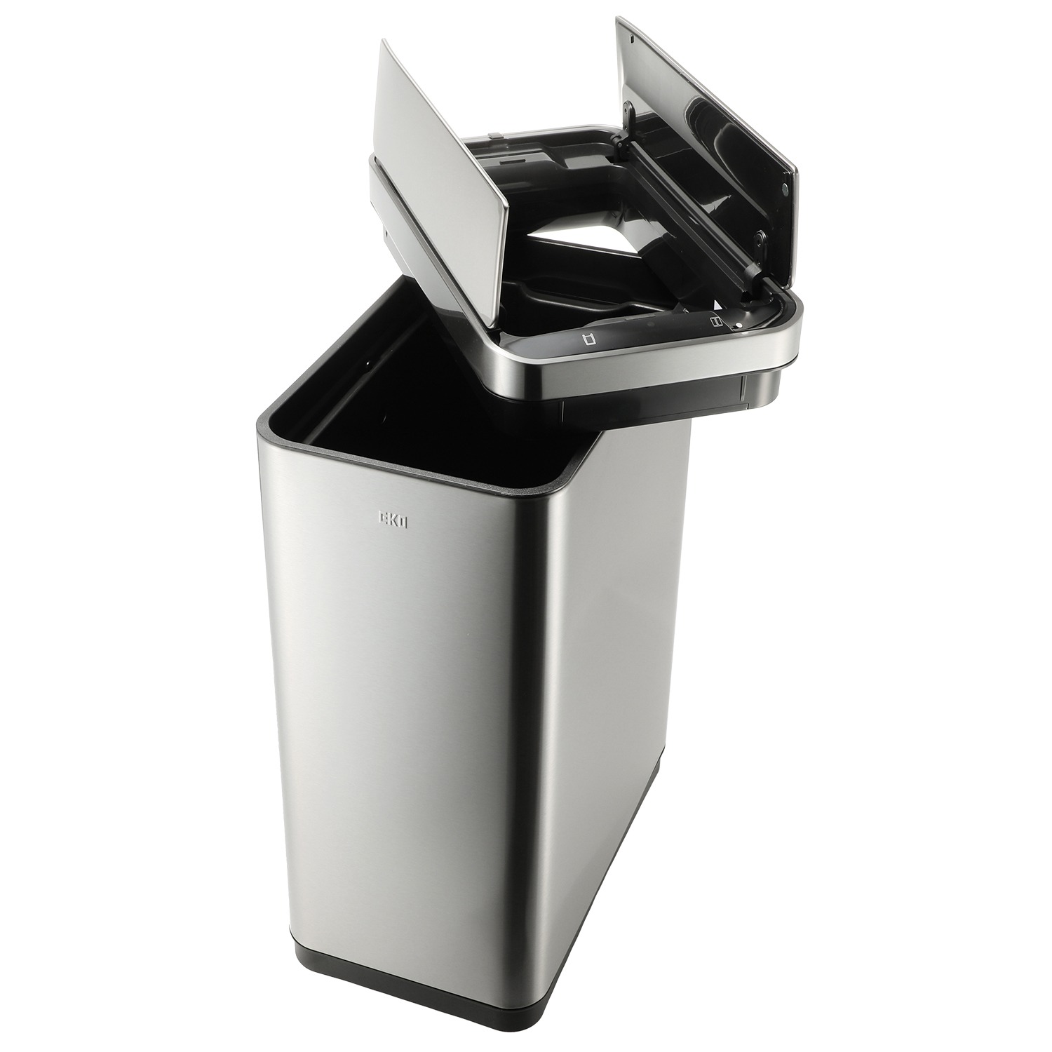 ＜４５Ｌ＞ＥＫＯ 手をかざして自動開閉！ ステンレスセンサーゴミ箱 デラックスファントム センサービン 