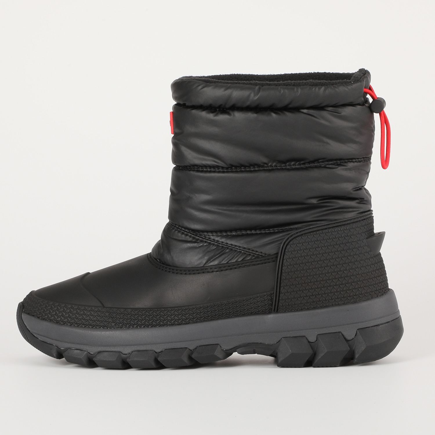 ＜ブラック＞ハンター スノーショートブーツ 