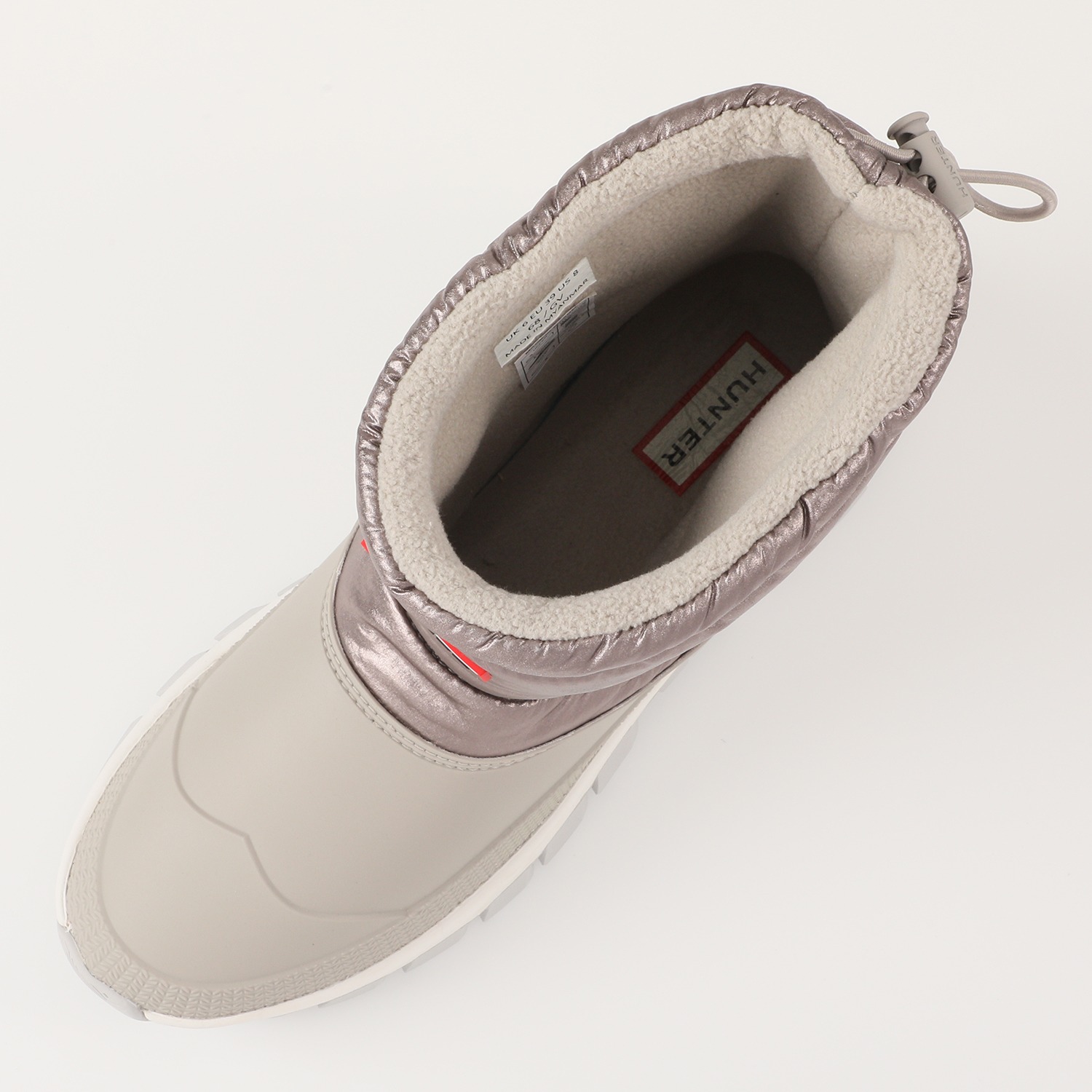 ＜シルバー＞ハンター スノーショートブーツ 