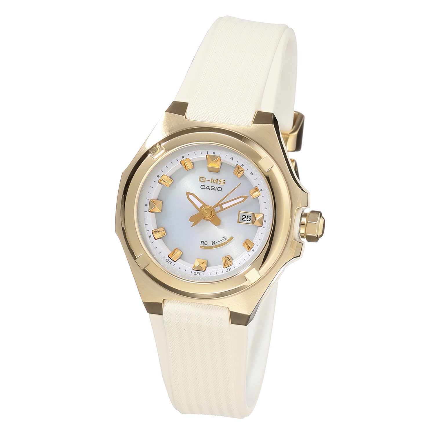 カシオ ベビーＧ　“Ｇ−ＭＳ” レディース 電波ソーラー腕時計 ＜樹脂バンド＞