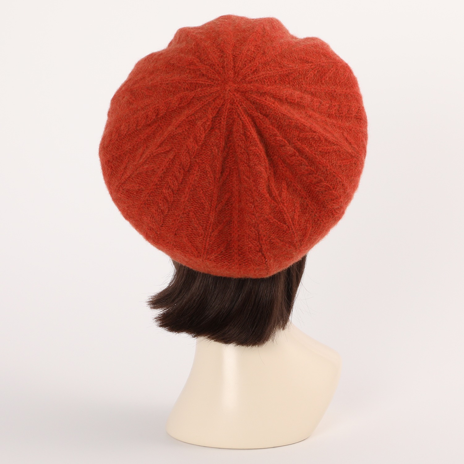ミリーセヴァルセン 日本製 ウール１００％ ふんわり柔らか 小顔見せニット帽