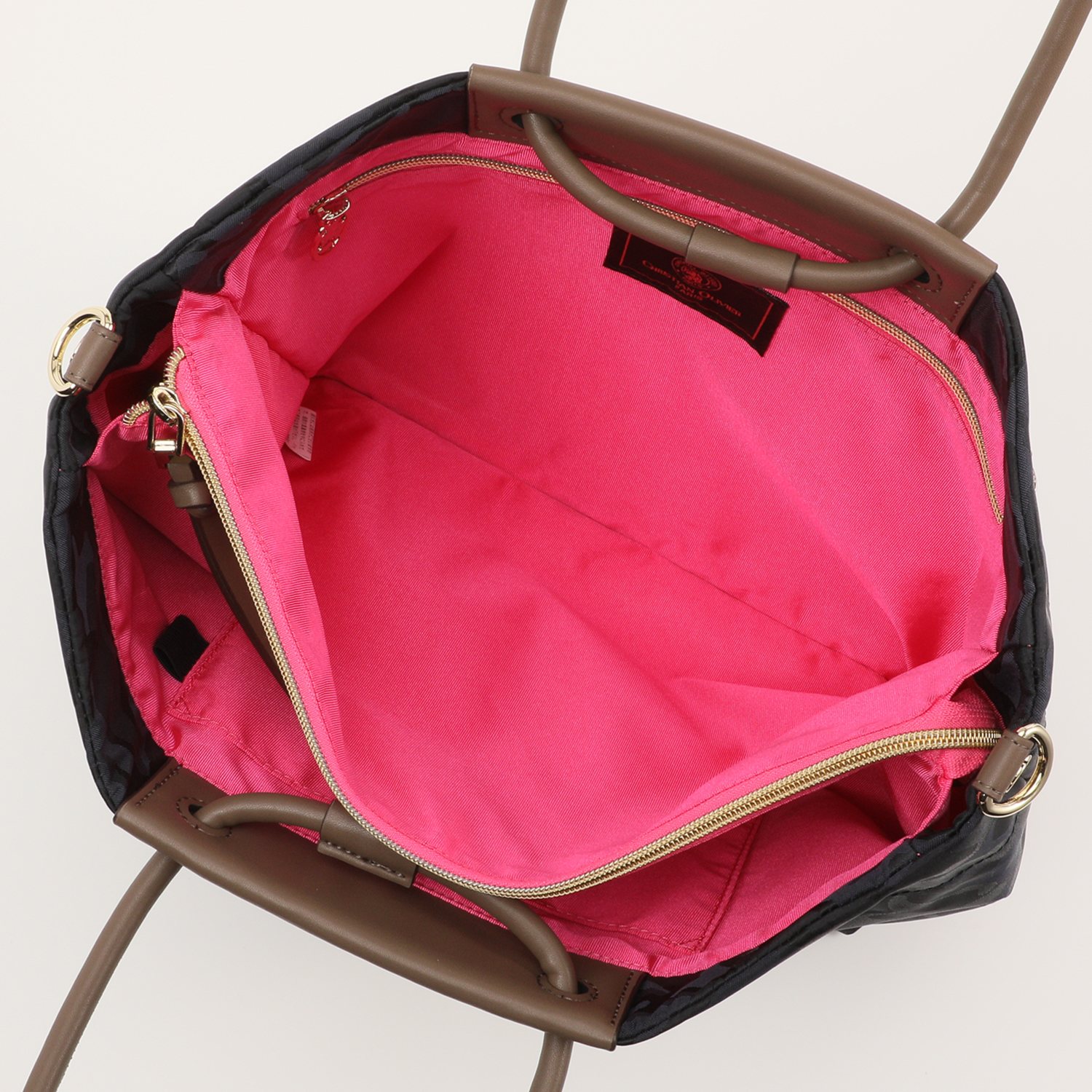 クリスチャン　オリビエ はっ水ジャガード ２ウェイトートバッグ