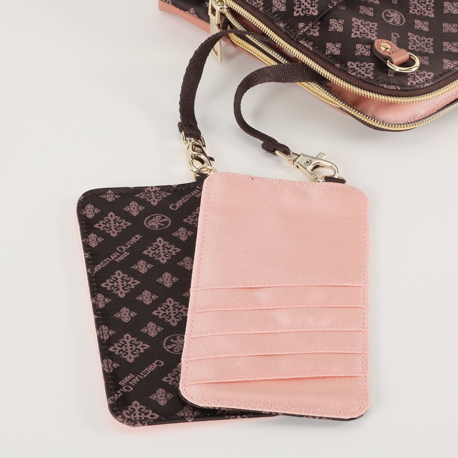 クリスチャン　オリビエ はっ水ジャガード ２ウェイ デイリーポシェット