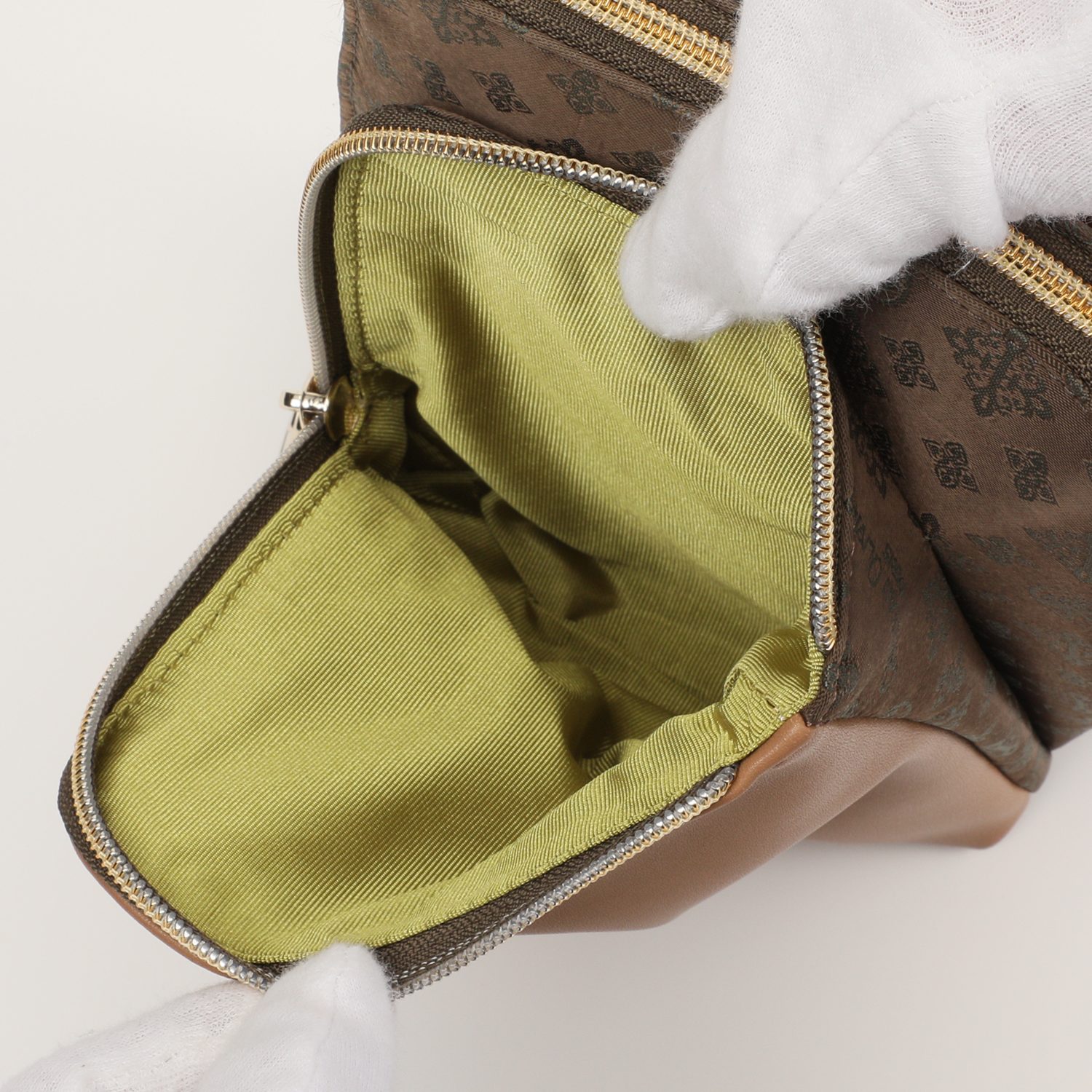 クリスチャン　オリビエ はっ水ジャガード ２ウェイ デイリーポシェット