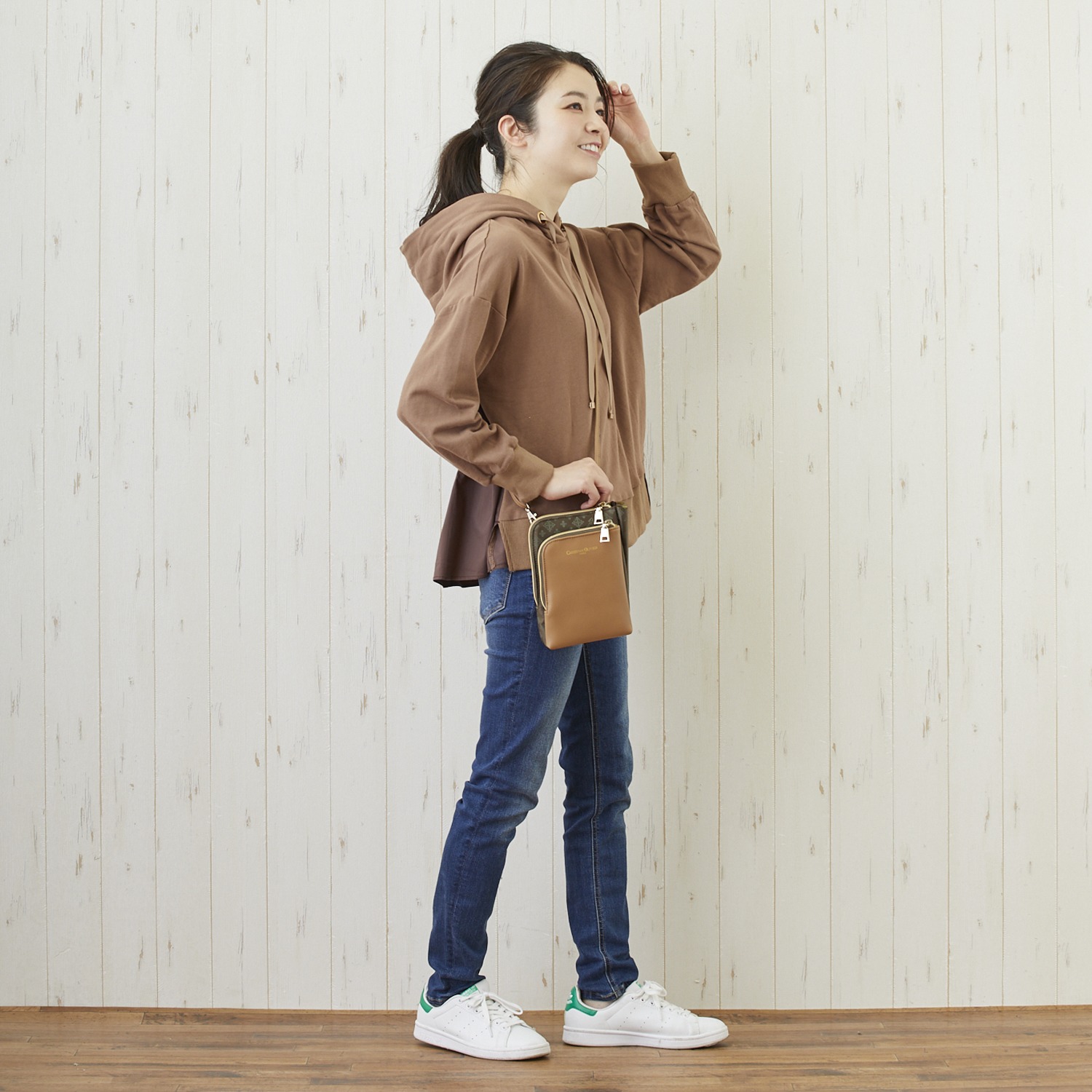 クリスチャン　オリビエ はっ水ジャガード ２ウェイ デイリーポシェット