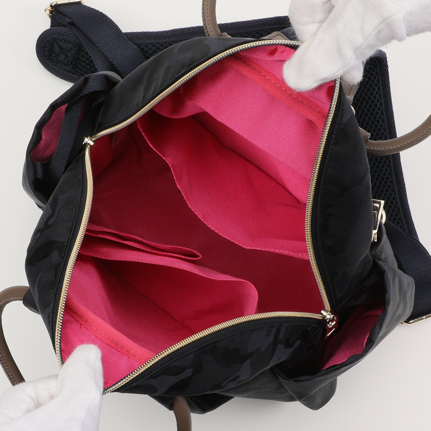 クリスチャン　オリビエ はっ水ジャガード ２ウェイリュック