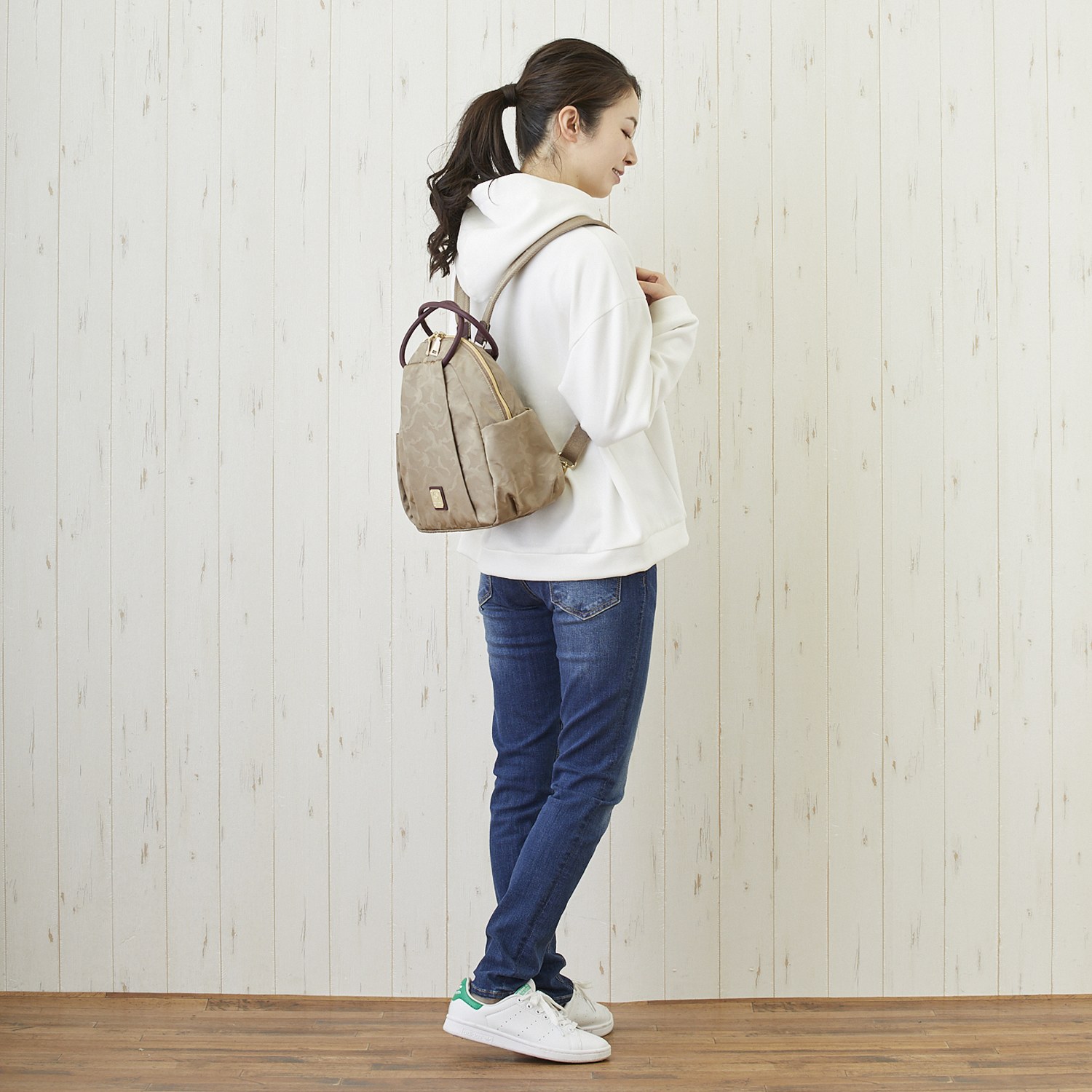 クリスチャン　オリビエ はっ水ジャガード ２ウェイリュック